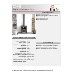 Estufa FM - CH 0: Calidez Eficiente en Estufas Mansele