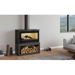 Estufa FM M-100 LK: Calidez y Estilo de Estufas Mansele