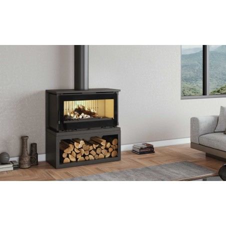 Estufa FM M-100 LK: Calidez y Estilo de Estufas Mansele