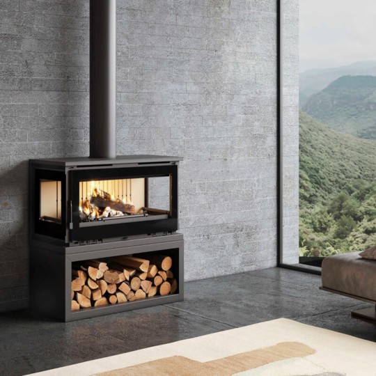 Estufa FM M-183 LK: Calidez y Estilo de Estufas Mansele