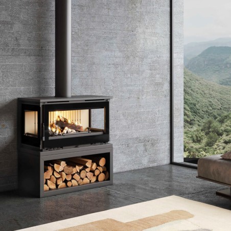 Estufa FM M-183 LK: Calidez y Estilo de Estufas Mansele