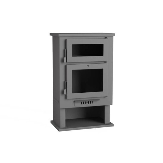 Estufa de Leña CH-3 con Horno Cerrado: Calor y Cocina de Estufas Mansele