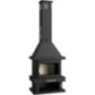 FM C-200: Chimenea de Leña Frontal de Estufas Mansele