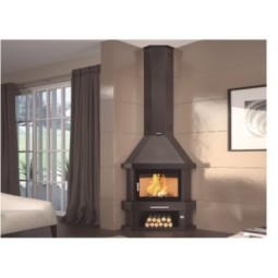 FM C-200 RK: Chimenea de Leña de Rincón de Estufas Mansele