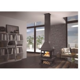 FM C-104: Chimenea de Leña Central de Estufas Mansele