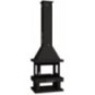 FM C-104 K: Chimenea de Leña Central de Estufas Mansele