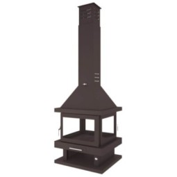 FM C-204: Chimenea de Leña Central de Estufas Mansele