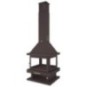 FM C-204: Chimenea de Leña Central de Estufas Mansele