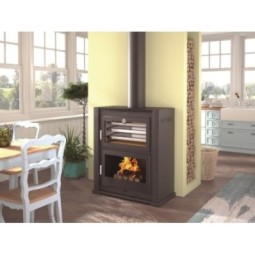 Horno de Leña Frontal FM HL-200 F: Bandeja de 60 cm para Cocina de Excelencia