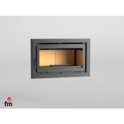 Insertable de Leña FM IT-100: Potencia y Eficiencia con Turbinas
