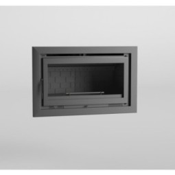 Insertable de Leña FM IT-100 F: Potencia y Eficiencia con Turbinas