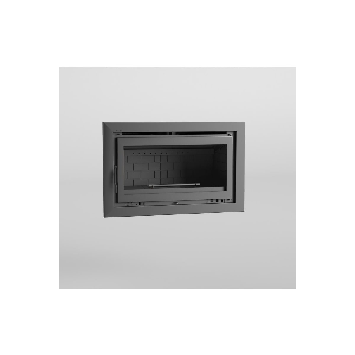 Insertable de Leña FM IT-100 F: Potencia y Eficiencia con Turbinas