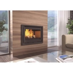 Calor natural y encanto: Insertable de leña sin turbinas FM I-180. Descúbrelo en estufasmansele.es.