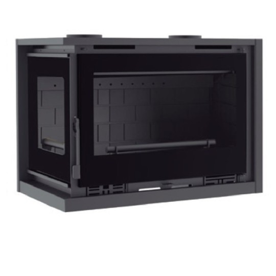 Insertable de Leña en Esquina FM IT-172 IFK: Potencia y Eficiencia con Estilo