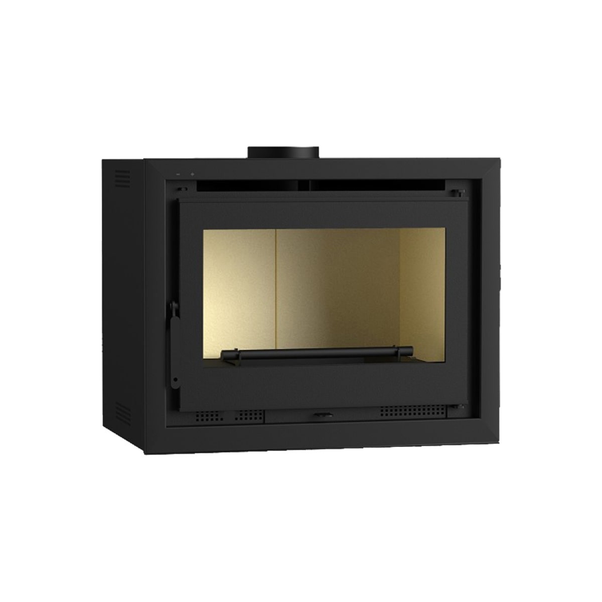 Insertable de Leña con Turbinas FM IT-170: Eficiencia y Calor Potente