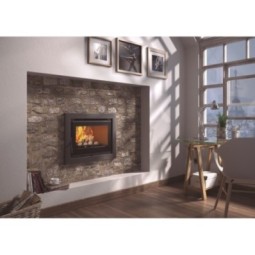 Insertable de Leña con Turbinas FM IT-170 K: Eficiencia y Calor Potente