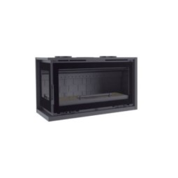 Insertable de Leña en Esquina FM IT-182 IFK: Calor Eficiente y Estilo