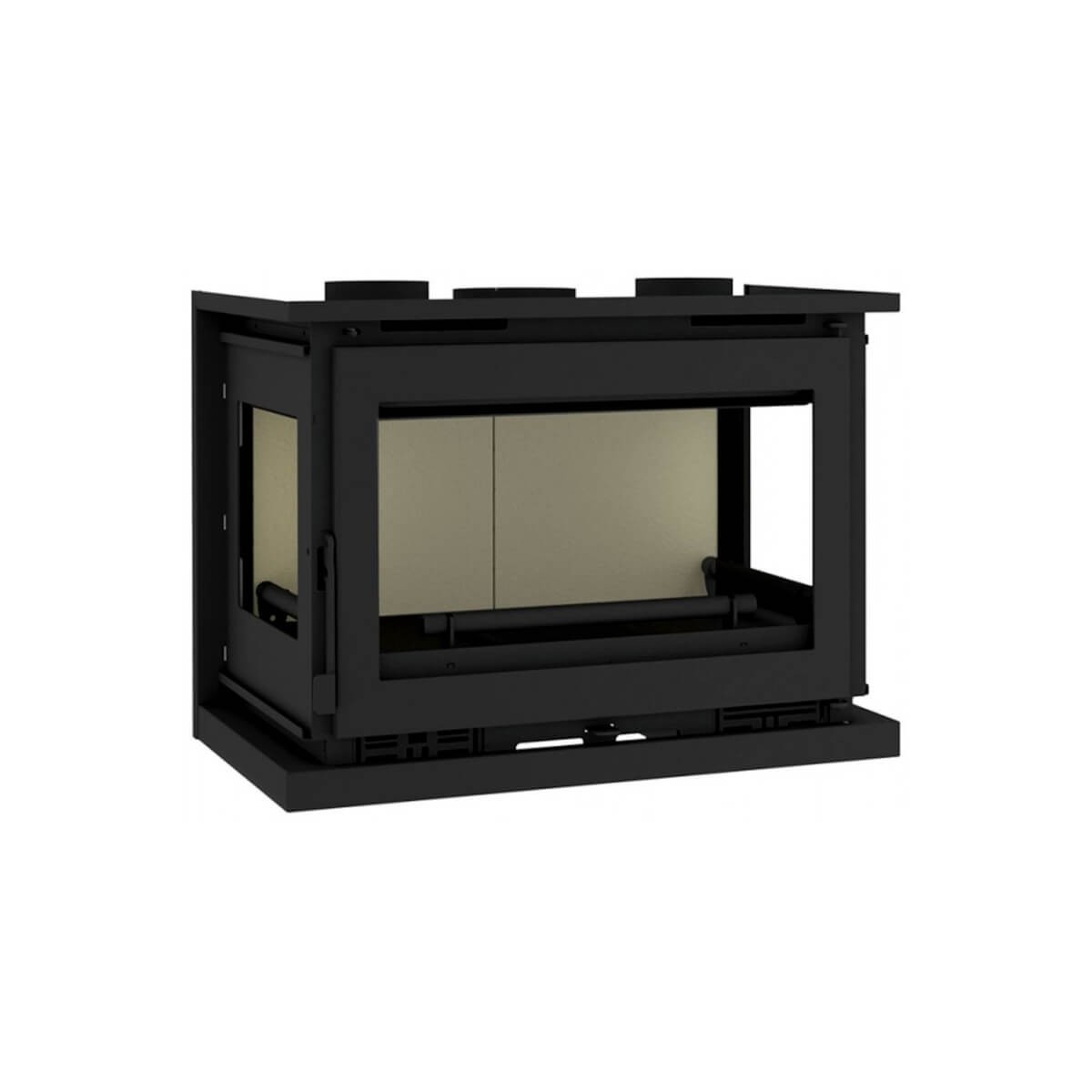 Insertable de Leña a 3 Caras FM IT-173: Calidez y Elegancia para tu Hogar