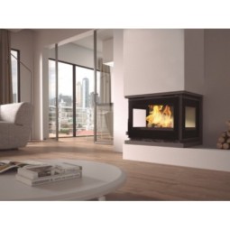 Insertable de Leña a 3 Caras FM IT-173 K: Calidez y Elegancia para tu Hogar