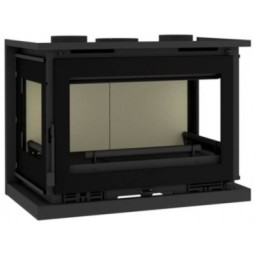 Insertable de Leña a 3 Caras FM IT-173 K: Calidez y Elegancia para tu Hogar