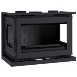 Insertable de Leña a 3 Caras FM IT-173 F: Calidez y Elegancia para tu Hogar