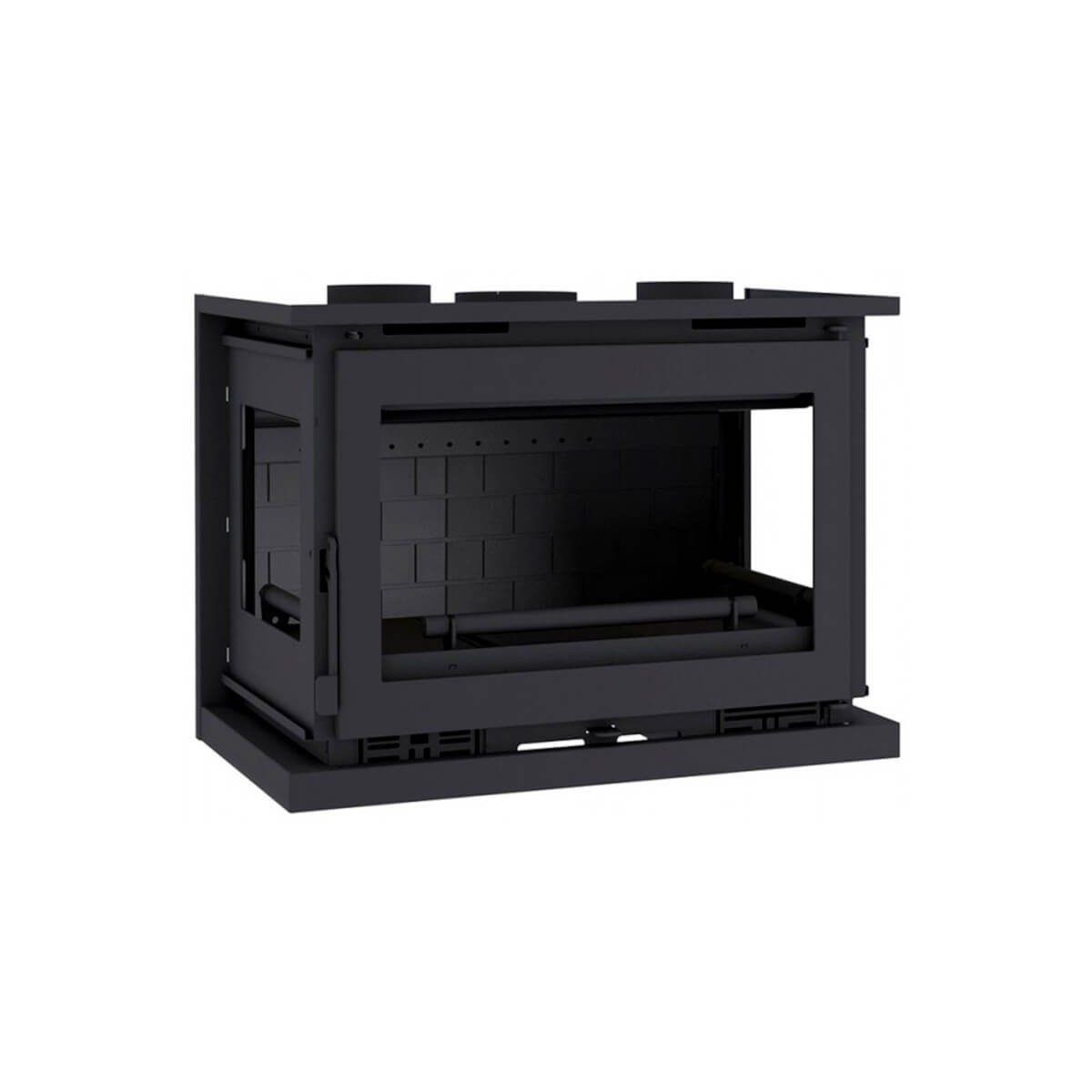 Insertable de Leña a 3 Caras FM IT-173 F: Calidez y Elegancia para tu Hogar