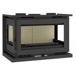 Insertable de Leña a 3 Caras FM IT-183: Calor y Diseño Versátil