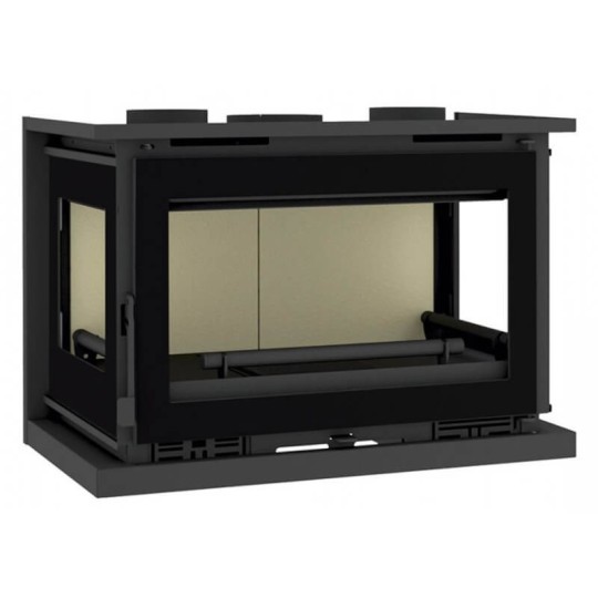 Insertable de Leña a 3 Caras FM IT-183 K: Calor y Diseño Versátil