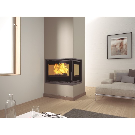 Insertable de Leña en Esquina FM IT-182 D: Eficiencia y Estilo en tu Hogar