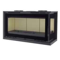 Insertable de Leña en Esquina FM IT-182 DK: Eficiencia y Estilo en tu Hogar