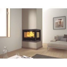 Insertable de Leña en Esquina FM IT-182 DFK: Eficiencia y Estilo en tu Hogar