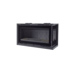 Insertable de Leña en Esquina FM IT-182 DFK: Eficiencia y Estilo en tu Hogar