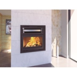 Insertable de Leña con Horno y Turbinas FM IT-180 H: Calor y Cocina Eficiente