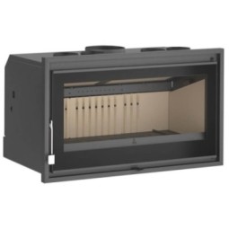 Insertable de Leña Panorámico FM IZ-180 K: Calidez y Ambiente Espacioso