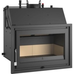 Hogar de Leña Calefactor FM HIDRO-80: Calor Eficiente y Confort en tu Hogar