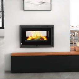 Insertable de leña FM IT-182 FK Doble cara de 80cm Con ventiladores
